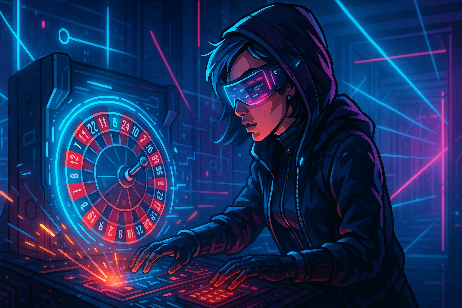 Timer keputusan pemain Antarmuka pemain Speed Blackjack dengan timer hitungan mundur